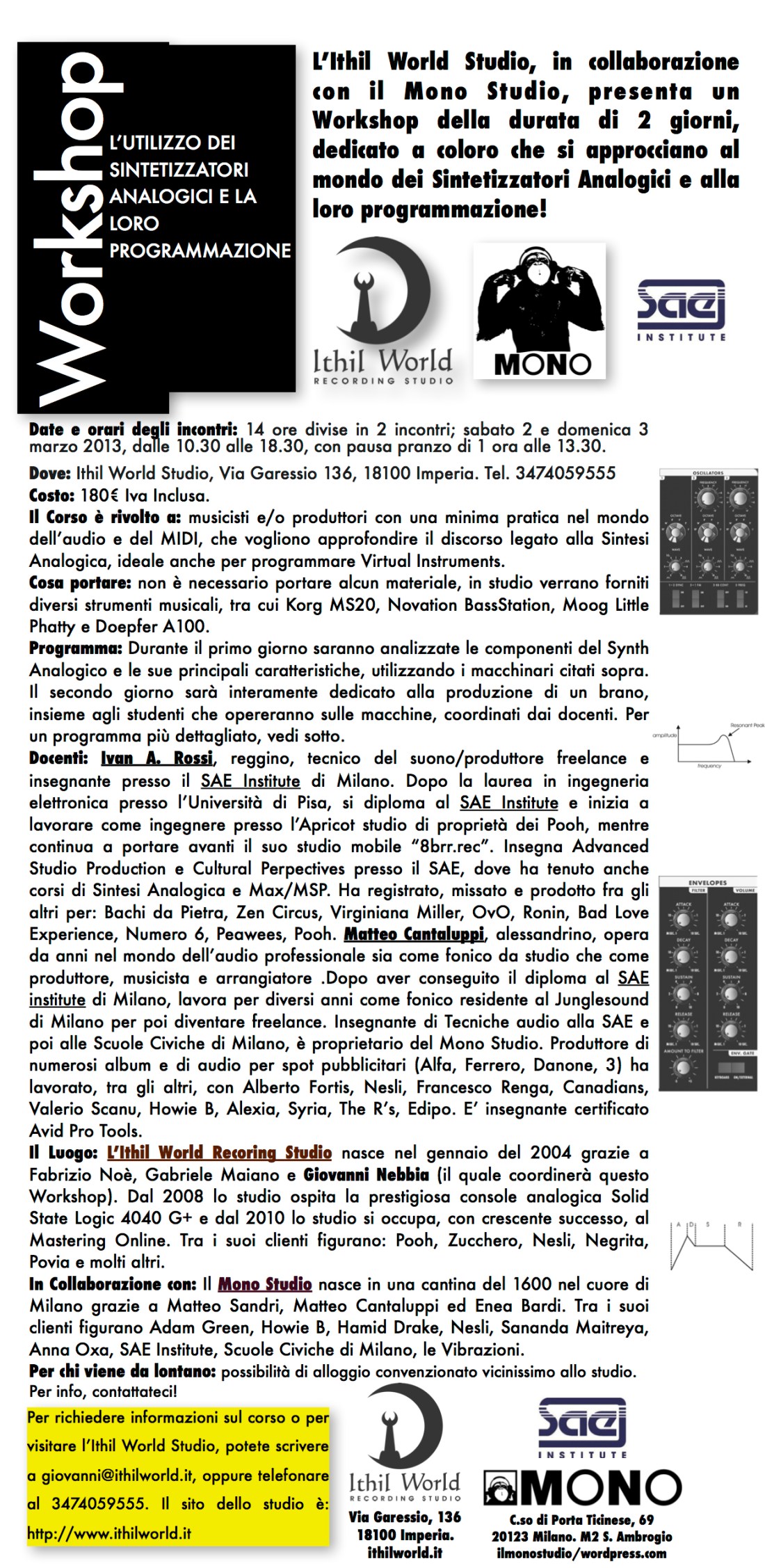 Workshop Sintesi 1:3