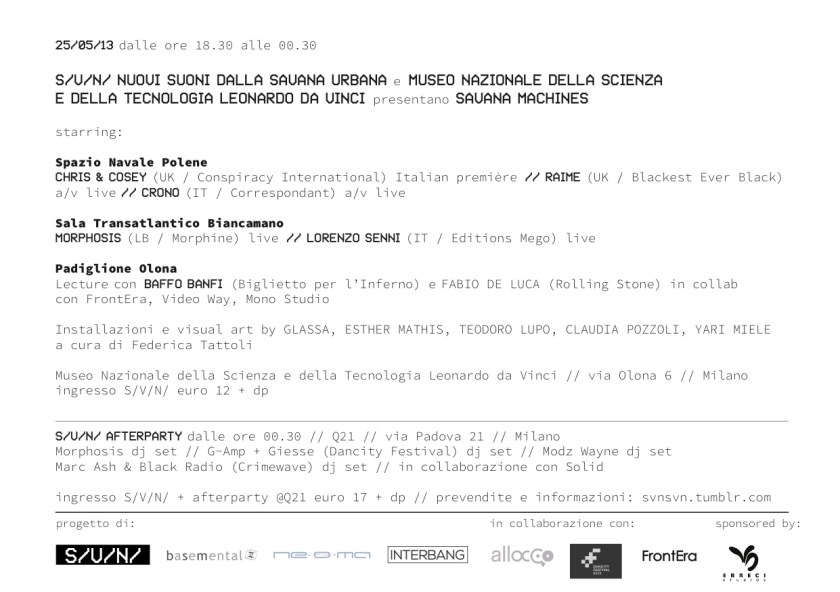 savana machines retro def